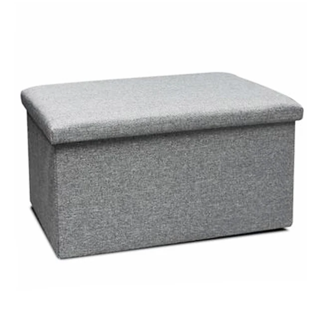 GREATOYAR Puff Taburete Plegable de Almacenamiento, Banco Otomano Asiento,  Mesas Plegables Pequeñas, Caja Almacenaje Juguetes, Muebles