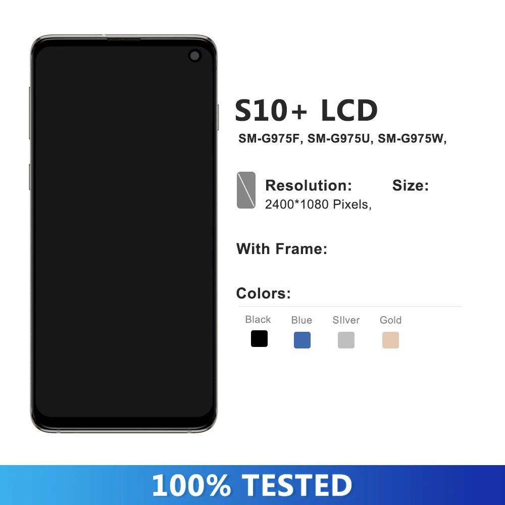 LCD ÷  ġ ũ, Ｚ  S10 ÷ G975 G975F    ȭ