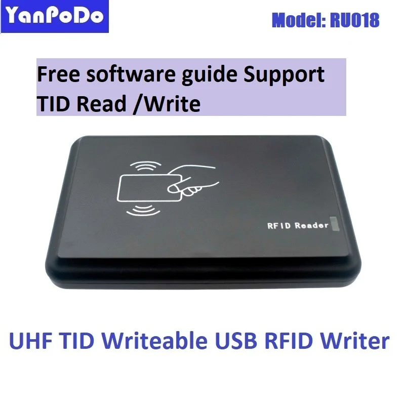 Yanpodo 860Mhz~960Mhz UHF Card RFID Reader writer 18000-6C copier
