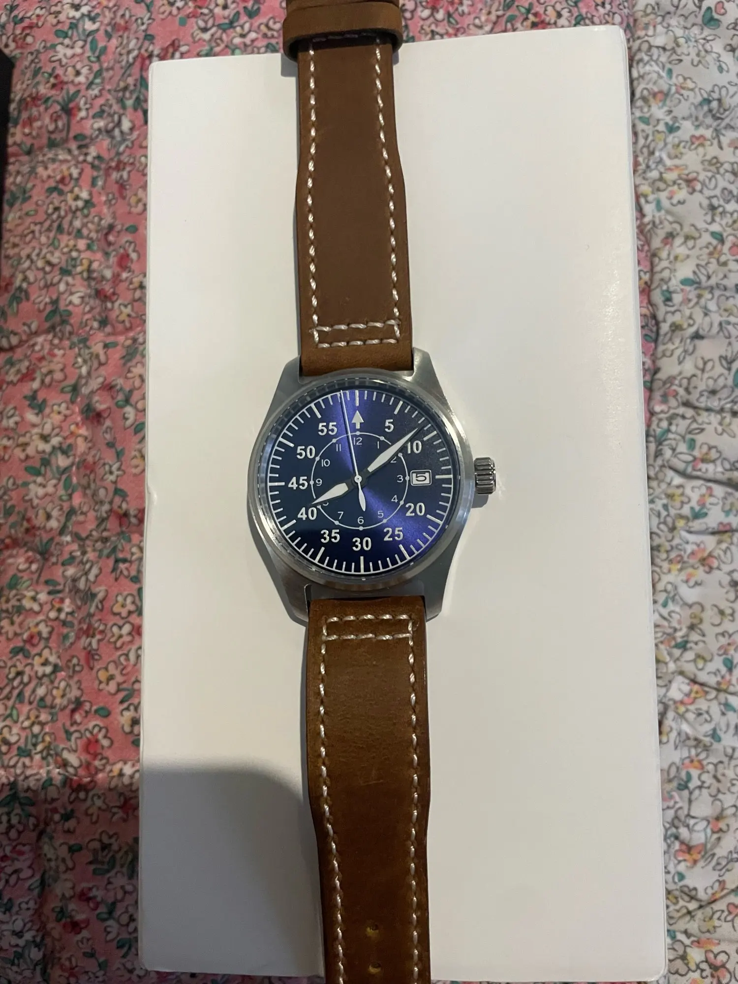 Tandorio T163 NH35A 39mm Automatic Watch Date Sapphire Crystal photo review