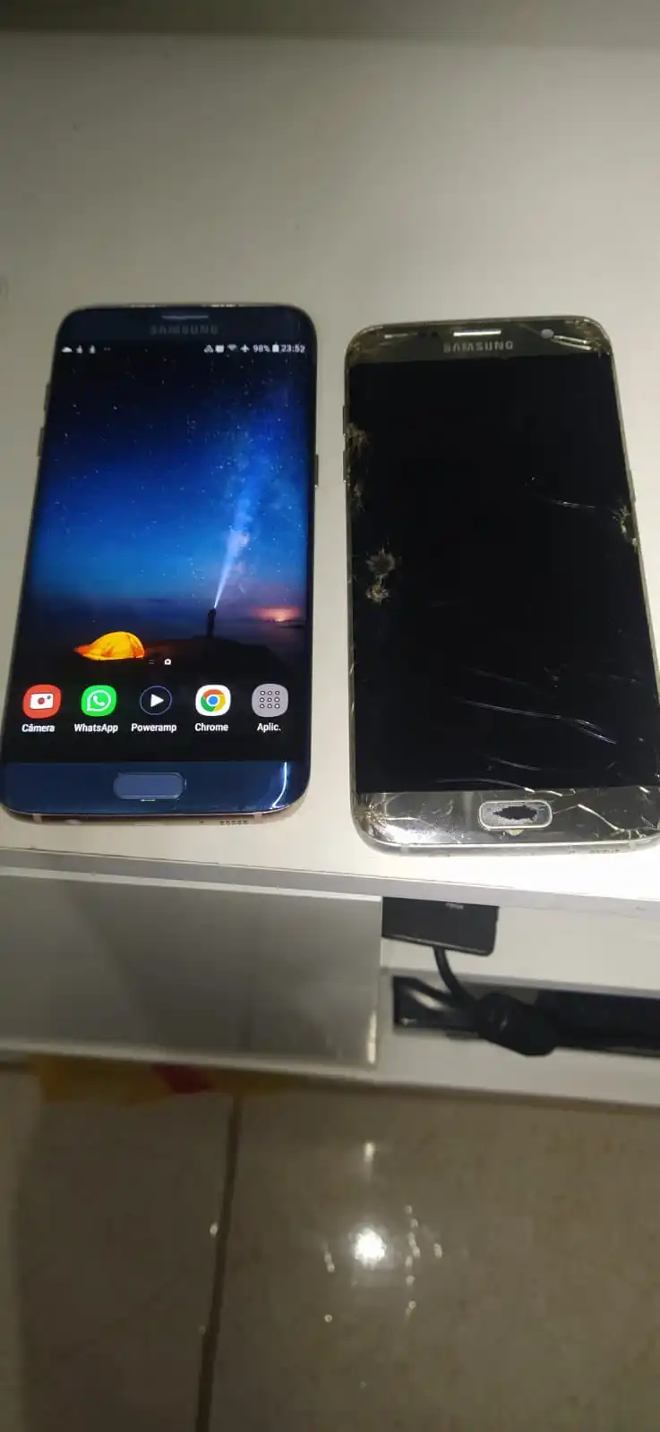 SUPER AMOLED 5.5" with Burn Shadow LCD with frame for SAMSUNG Galaxy S7 edge G935 G935F Display Touch Screen Digitizer Assembly