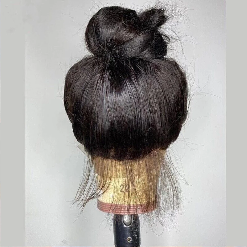 Human Hair Wig Real Full Lace Human Hair Wigs 100% Human Hair Transparent Hd Lace Front Wigs 250 Density Straight For Women