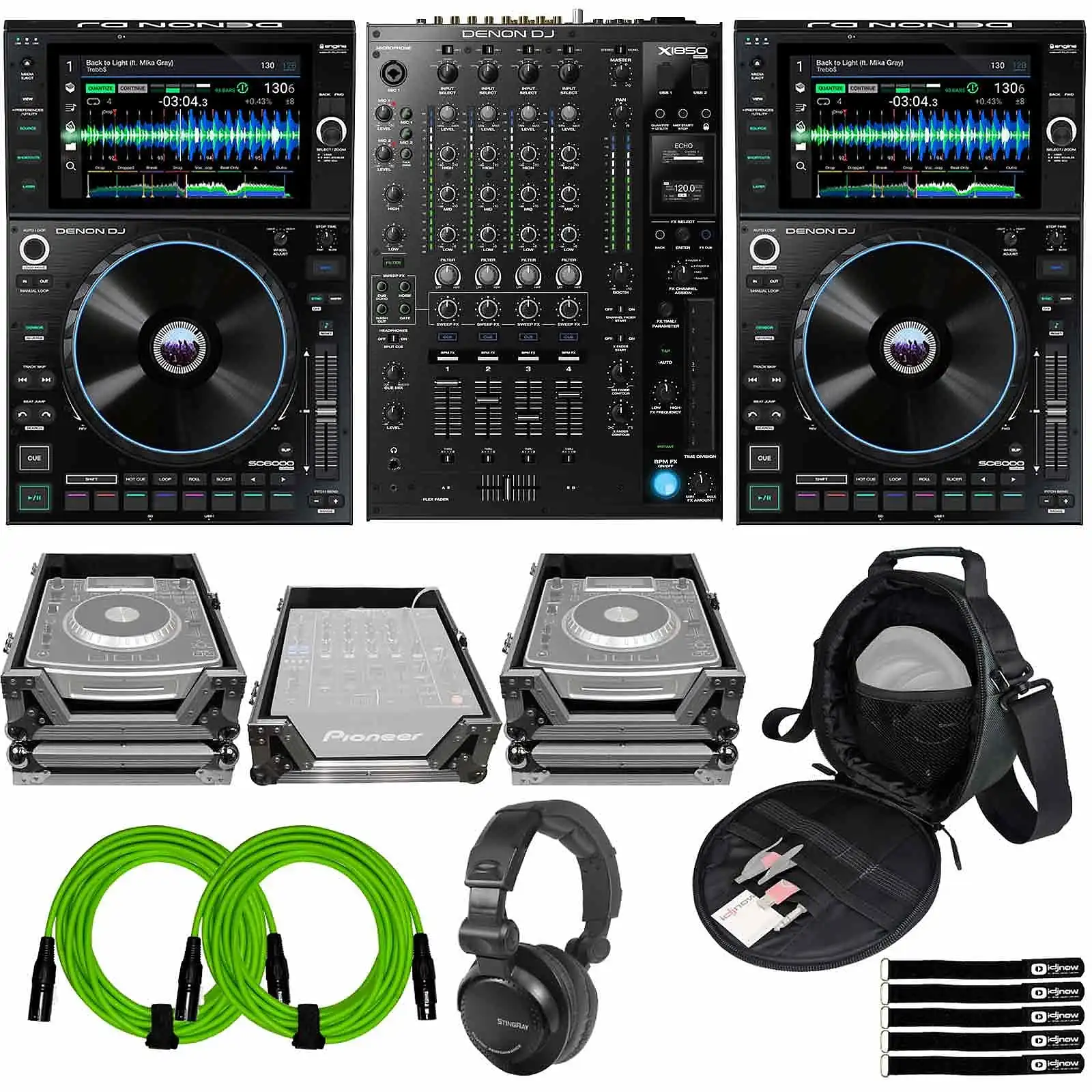 Denon PRIME Pro DJ 미디어 플레이어, X1850 PRIME 클럽 믹서 팩, SC6000, 신제품