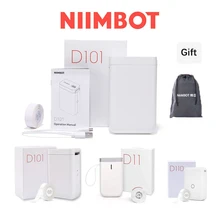 Niimbot D101 D11 D110 Niimbot Mini Thermal Label Sticker Printer Inkless Portable Pocket Label Maker for Mobile Phone Machine