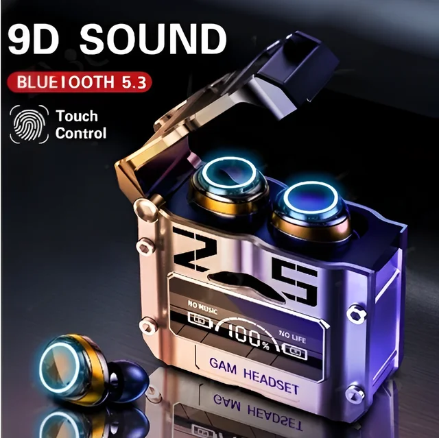 Fone De Ouvido Sem Fio Bluetooth M25 TWS Com Controle De Toque Redução De Ruído Estéreo Para Jogos Microfone - Neverdie Store