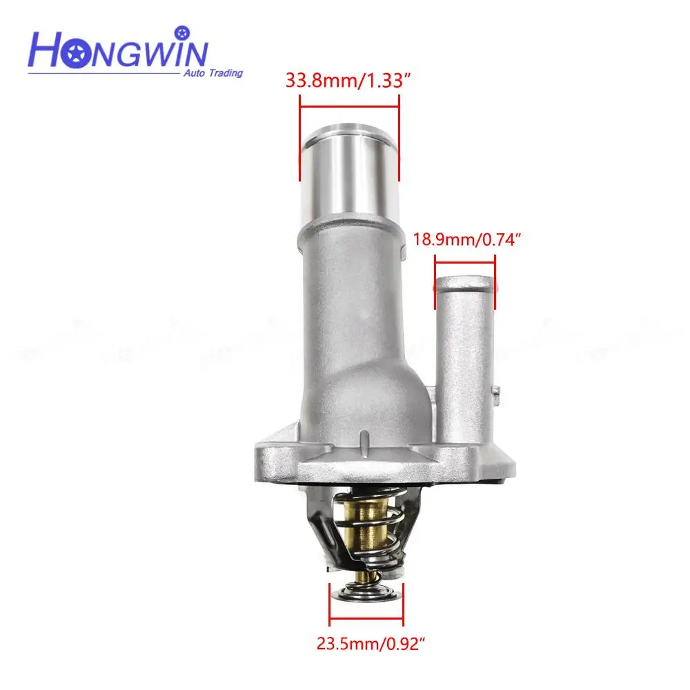 Aluminum Engine Thermostat Housing Water Pipe For Mazda 3 5 MX-5 Ford Focus LFDE LF70-15-170 LF7015170 4M5G-8575-FC 30731313