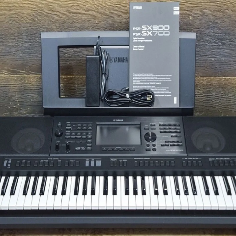 Authentic Yamahas PSR-SX900 Digital Workstation 61-Key Organ Initial Touch Digital Keyboard