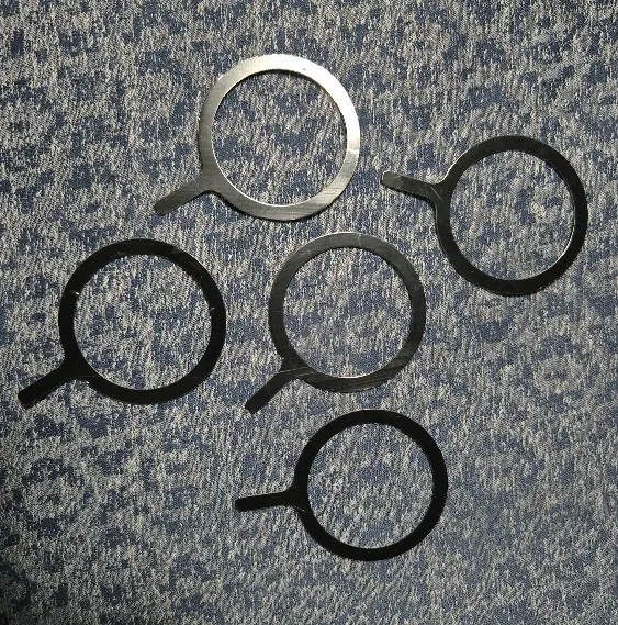 3/5 PC Metal Ring Plate for Magsafe Accessories for iPhone 14 15 Magnetic Mobile Phone Holder Car Wireless Charger Iron Sheet photo review