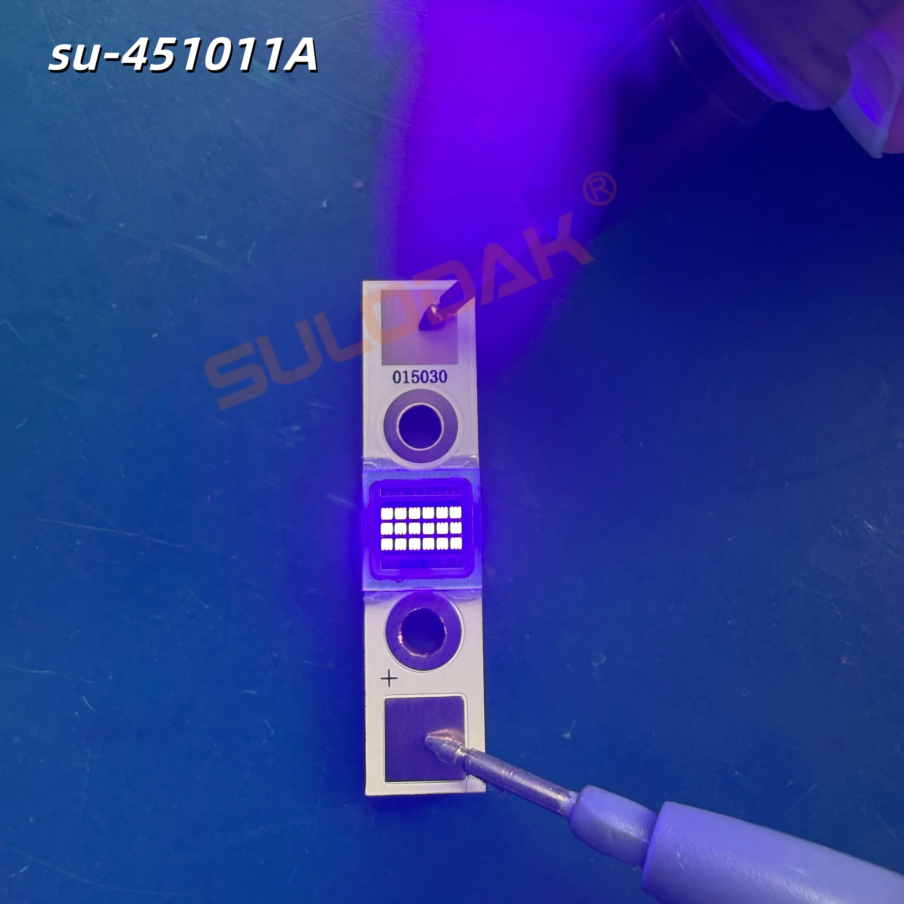 SULODAK 45*11 모듈 - 잉크젯 프린터용 UV LED 잉크 사전 경화 및 건조용, UV 접착제 경화용