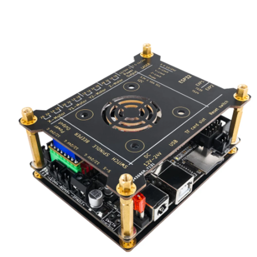 Makerbase MKS DLC32 V2.1 32bits Motherboard Offline Controller  WIFI TFT Touch Screen TS24/TS35-R For Laser Engraving Machine — view 4
