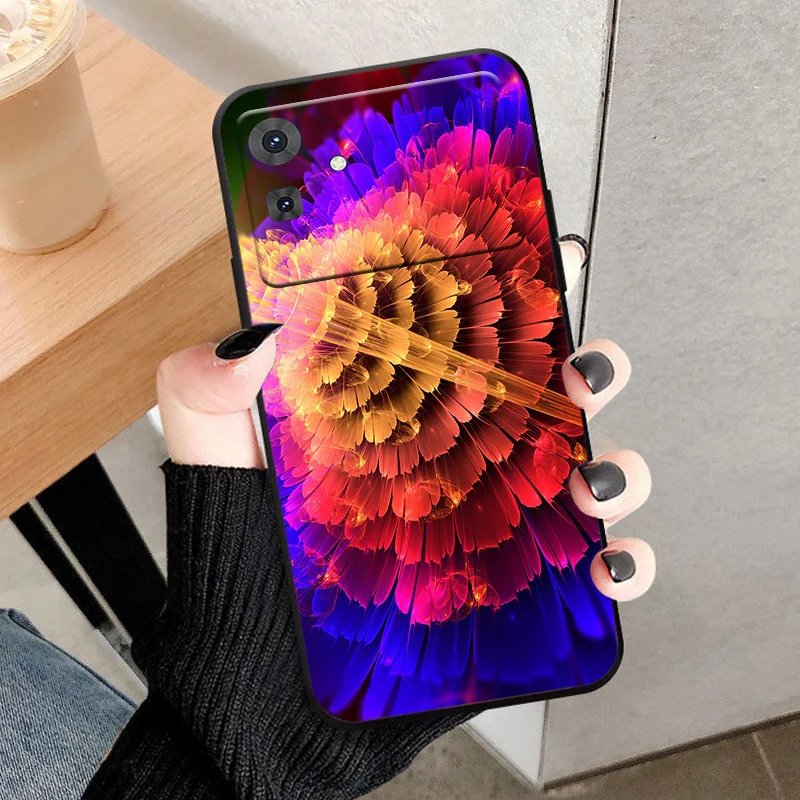 Sleek Black Bumper TPU Soft Silicone Phone Cover