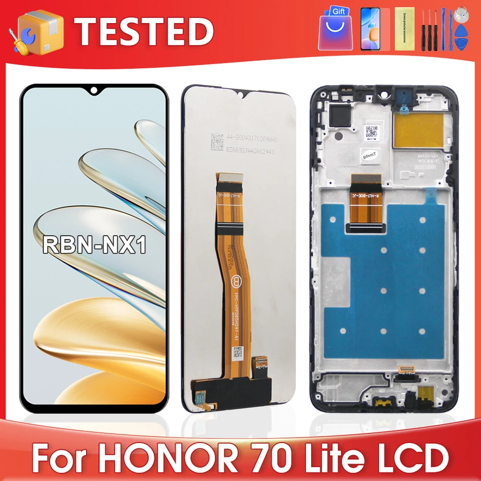 Pantalla Touch Compatible Con Honor 70 Lite Rbn Nx1 Mica | Envío gratis