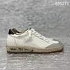 Real Leather GOLDEN Classical Shoes Designer Women&Men GOOSE Sneakers Silver Glitter Suede Nappa Leather Graffiti Style Shoe 1