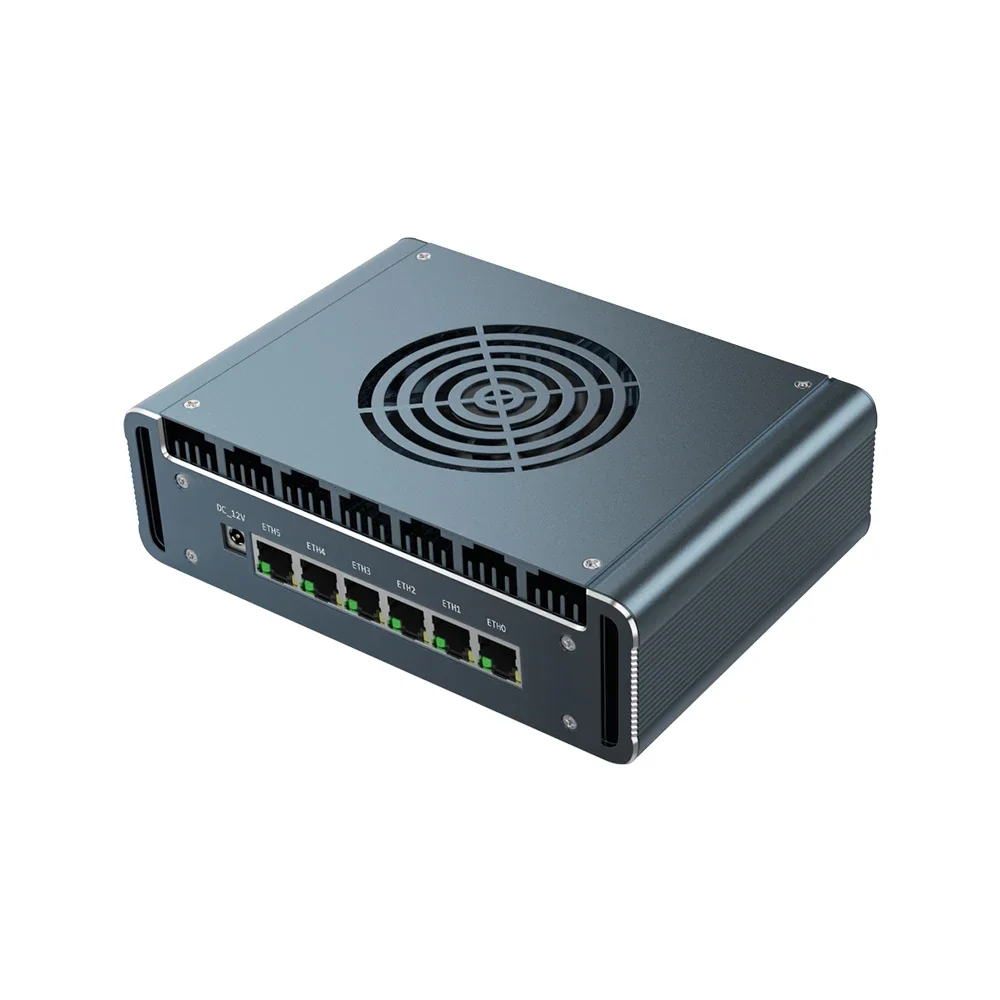 Super Deal 12th Gen i7 1265U N100 Firewall Mini PC 6x2.5G intel i226-V 2xDDR5 NVMe Proxmox pfSense Computer Soft Mini Router 4