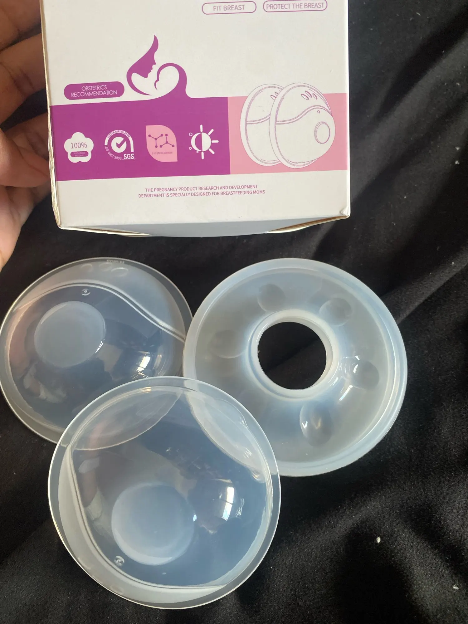 Silicone Breast Milk Saver Collector Cup photo review