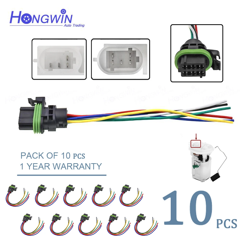 Plug Connector Fuel Pump Assembly For Renault Nissan Kangoo Megane Scenic Kubistar 8200052605B 0986580312 5501737671 217GE 5201E