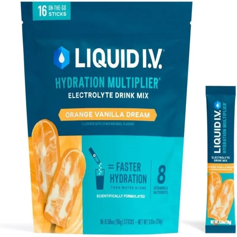 Uro Hydration Multiplier - Orange Vanilla Dream | Powder with Electrolytes | 1 Container (16 Servings)