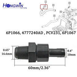 PCV Valve Engine Breather Crankcase Hose For Dodge Neon Stratus Chrysler PT Cruiser Jeep Wrangler TJ 2.4 4777240AD 04777240AD