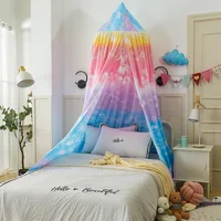 Baby Canopy Mosquito Children Room Decoration Crib Netting Baby Tent Hung Dome Baby Mosquito Net Photography Props 9