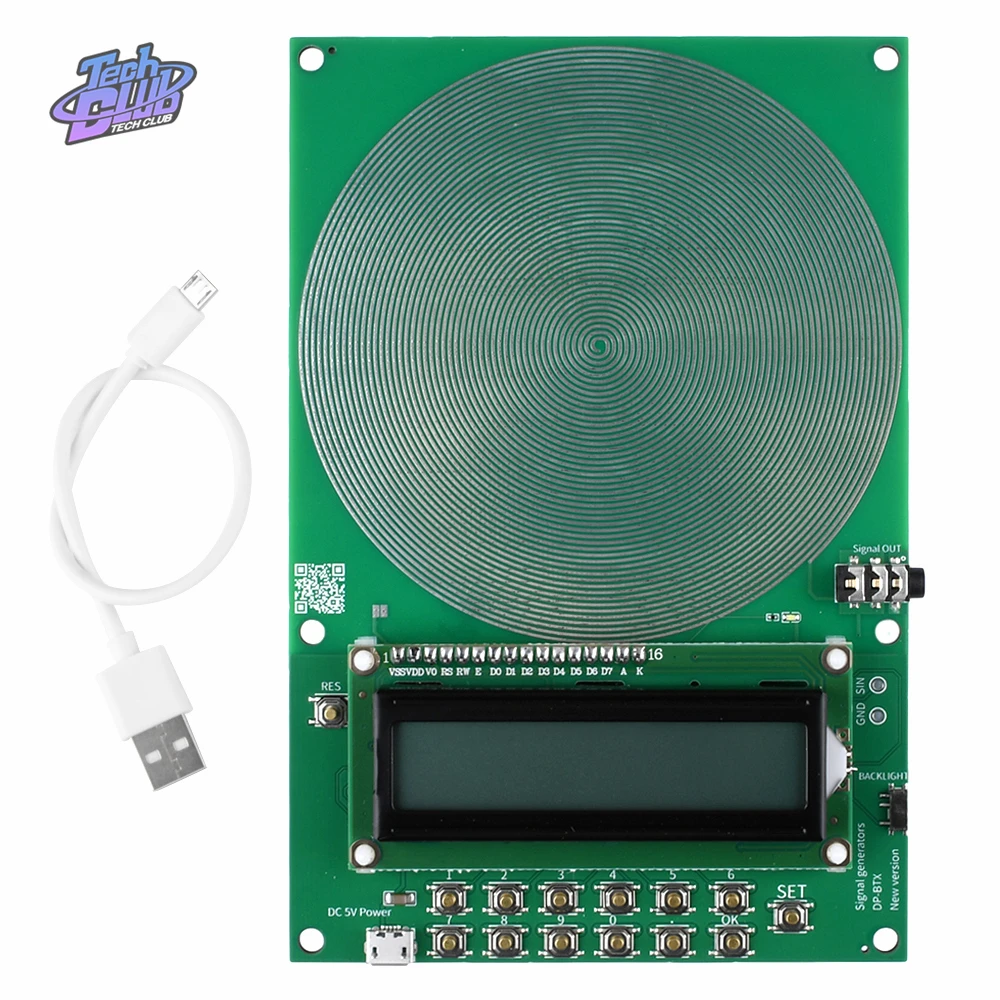 Adjustable0.1Hz~30000Hz 7.83Hz  Schumann Resonance Ultra-low Frequency Pulse wave Generator Audio Resonator 2