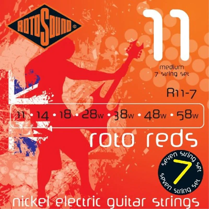 Premium Rotosound Electric Guitar Strings – Versatile Options for 6, 7 & 8-String Guitars