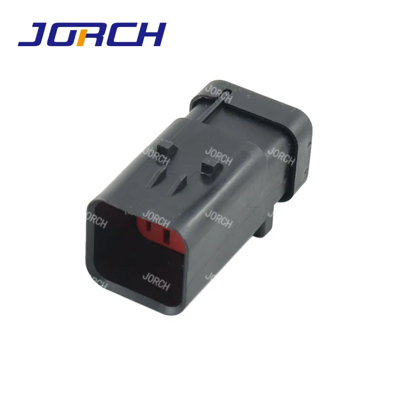 6 pinos macho femea preto impermeavel ampseal 04