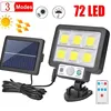 LED Solar Split Wall Lamp 3 Mode Waterproof Motion Sensor Lamps Garden Street Lighting Solar Lamp For Garage Security Wall Light 1