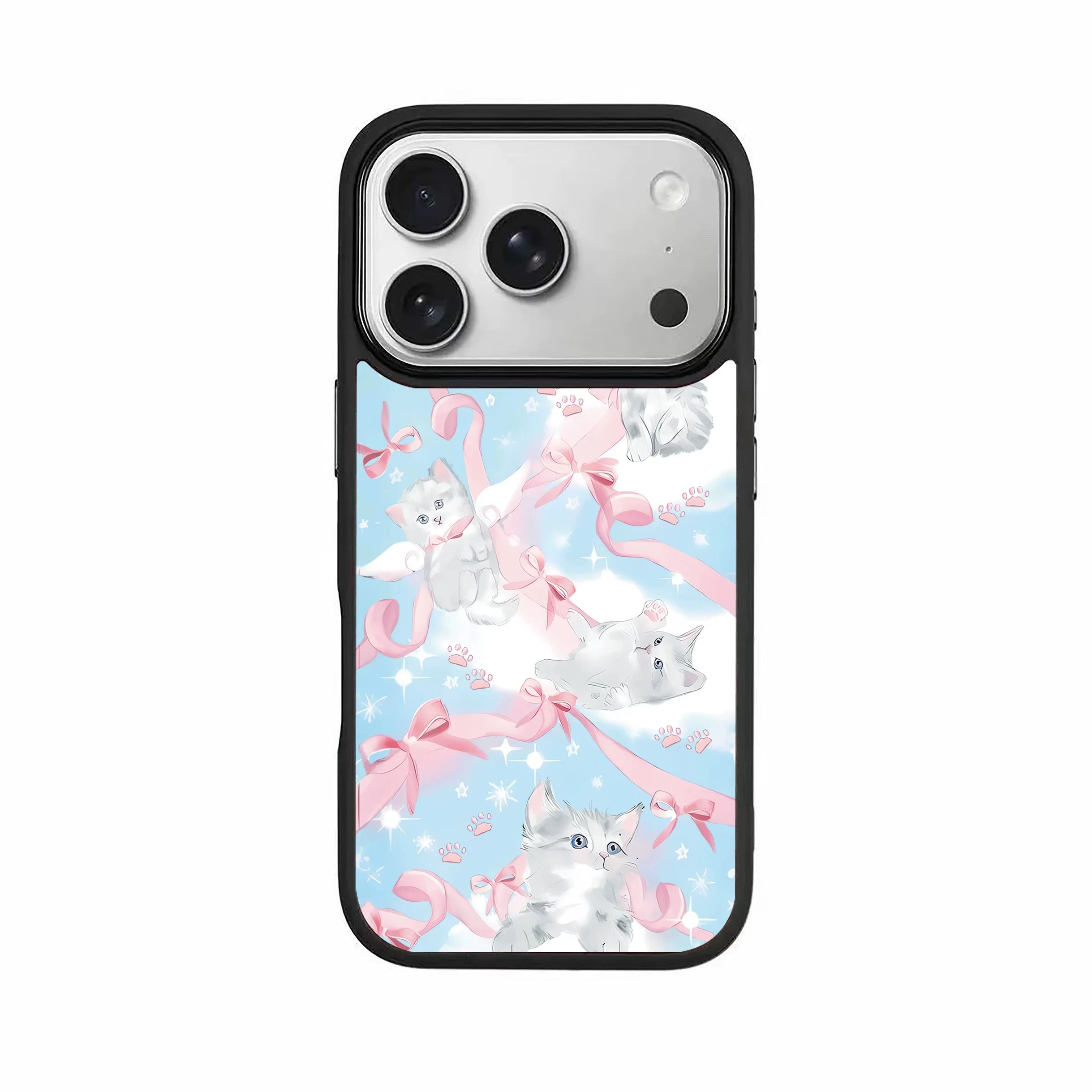 2025 New Wildflower Polka dot deer Phone Case for iPhone 17 Pro Max 12 13 14 15 plus 16 Pro Cover 3D WF Strawberry Cartoon Cases 4
