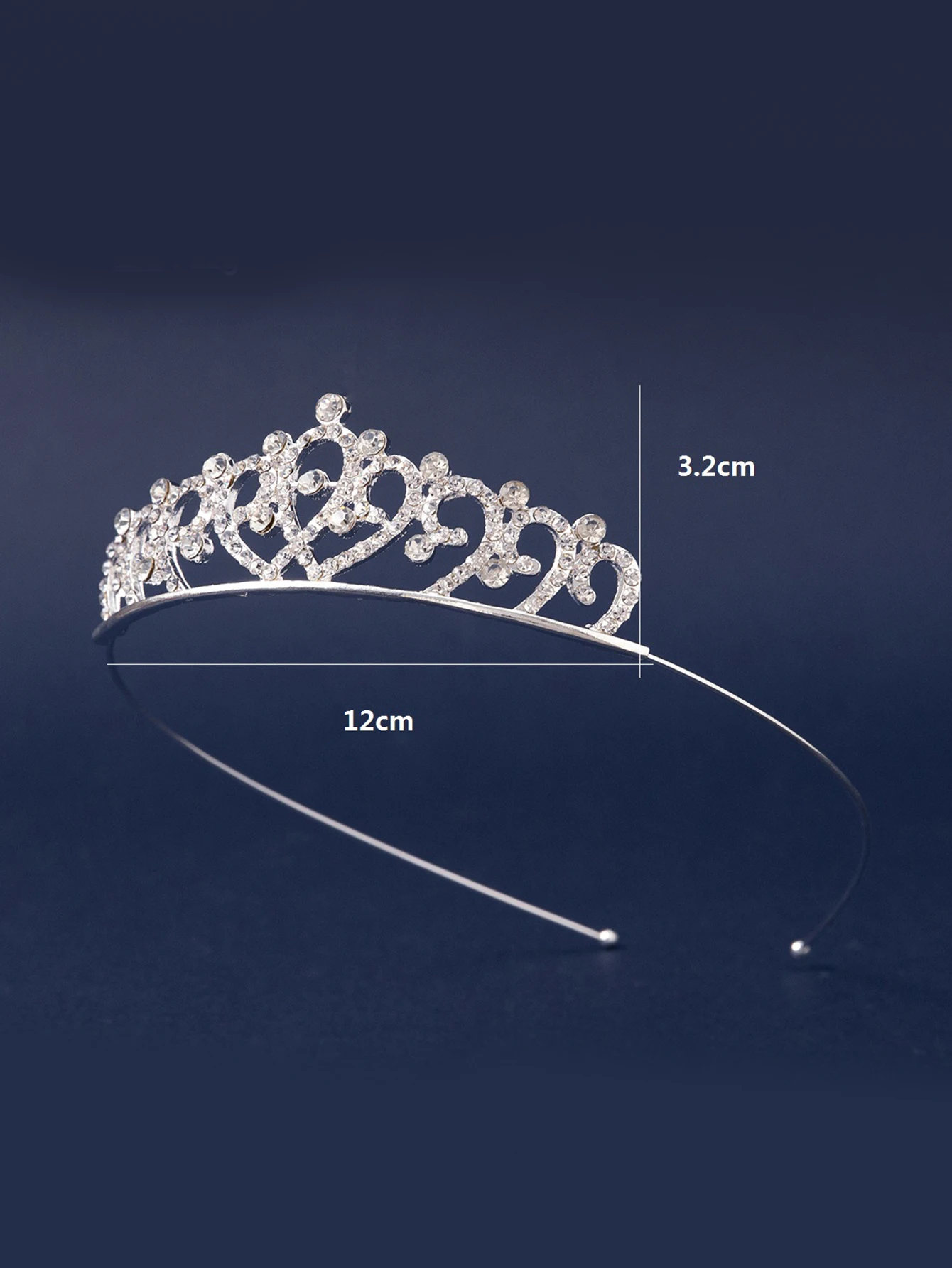 Hair Headdress Hair Band Crown Women Sweet Wind Princess Tiara Birthday Party Crown