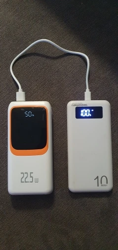 QOOVI Power Bank 20000mAh External Large Battery Capacity PD 22.5W Fast Charging Portable Charger Powerbank photo review