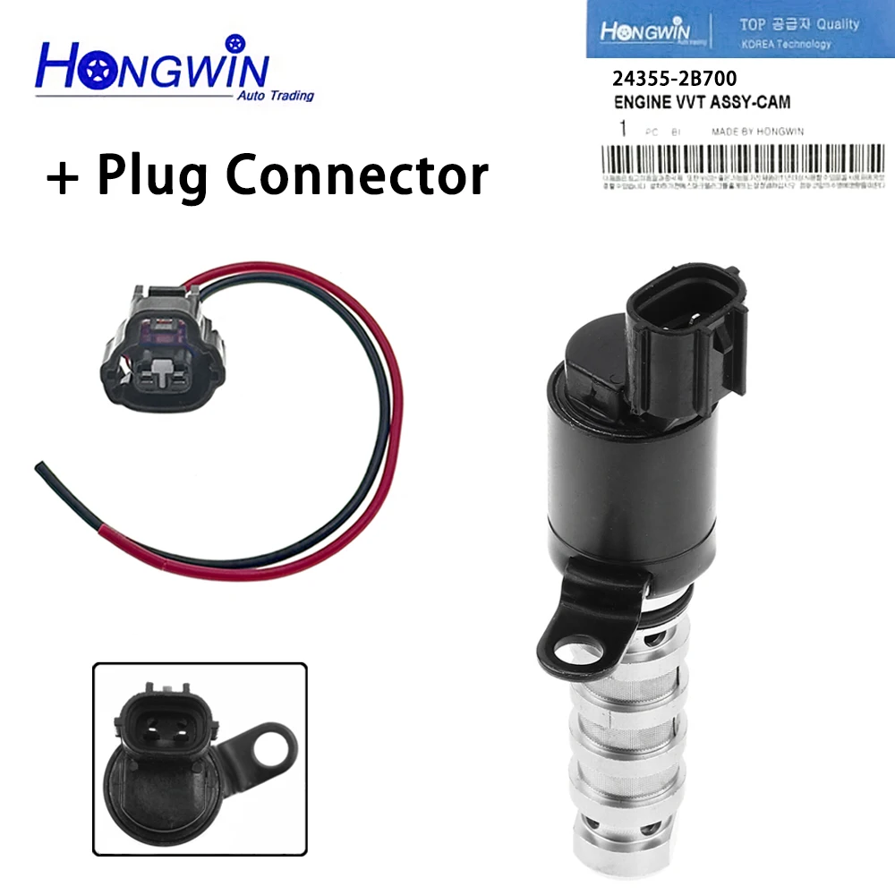 243552B700 Variable Valve Timing VVT Solenoid Plug For Hyundai Accent