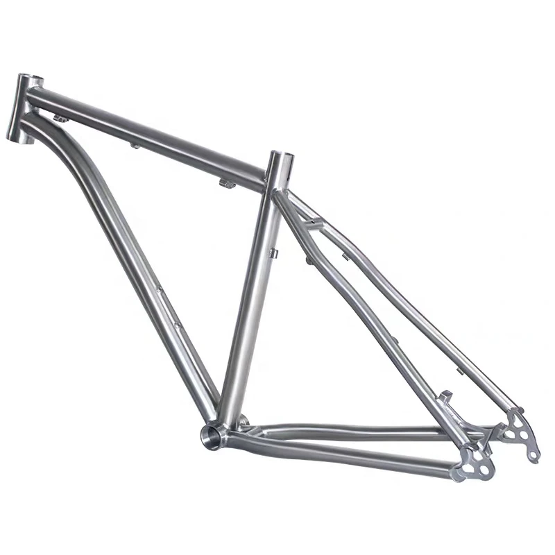High end Titanium Alloy Mountain 142 Thru axle Bike Frame AliExpress