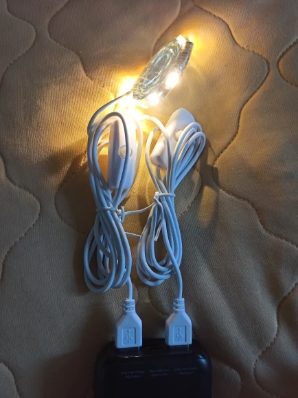 DC5V USB LED Strip 2835 Dimmable Touch Switch Backlight TV Light photo review