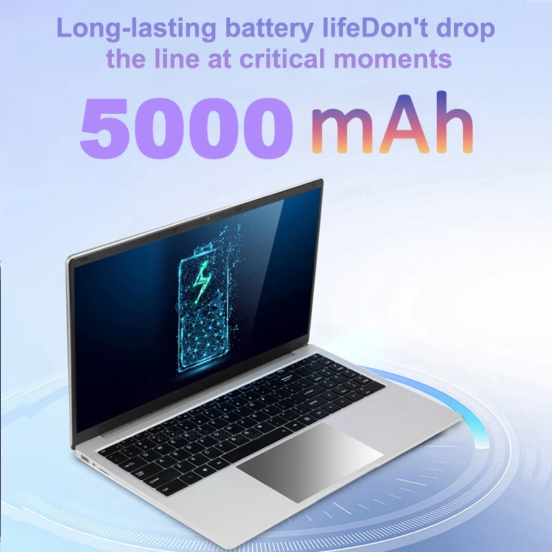 Notebook Laptop 15.6" 16GB RAM 2TB SSD Intel N3700 1920*1080 Display Gamer Office Study Computer PC Windows 11 Pro