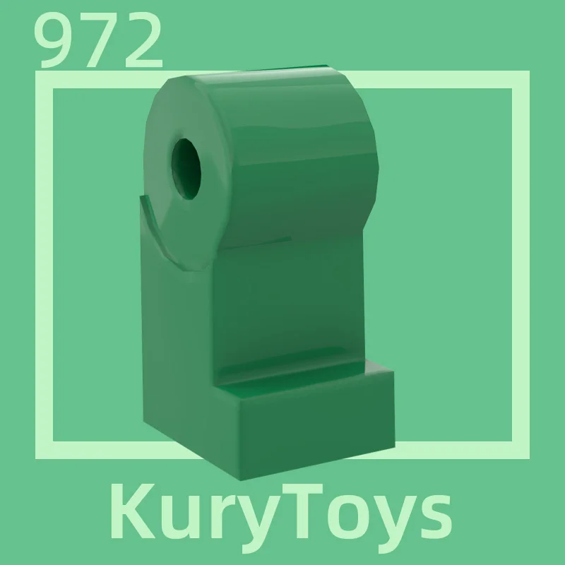 Kury Toys DIY MOC For 972 #100pcs Building block parts For Body Part Leg, Left
