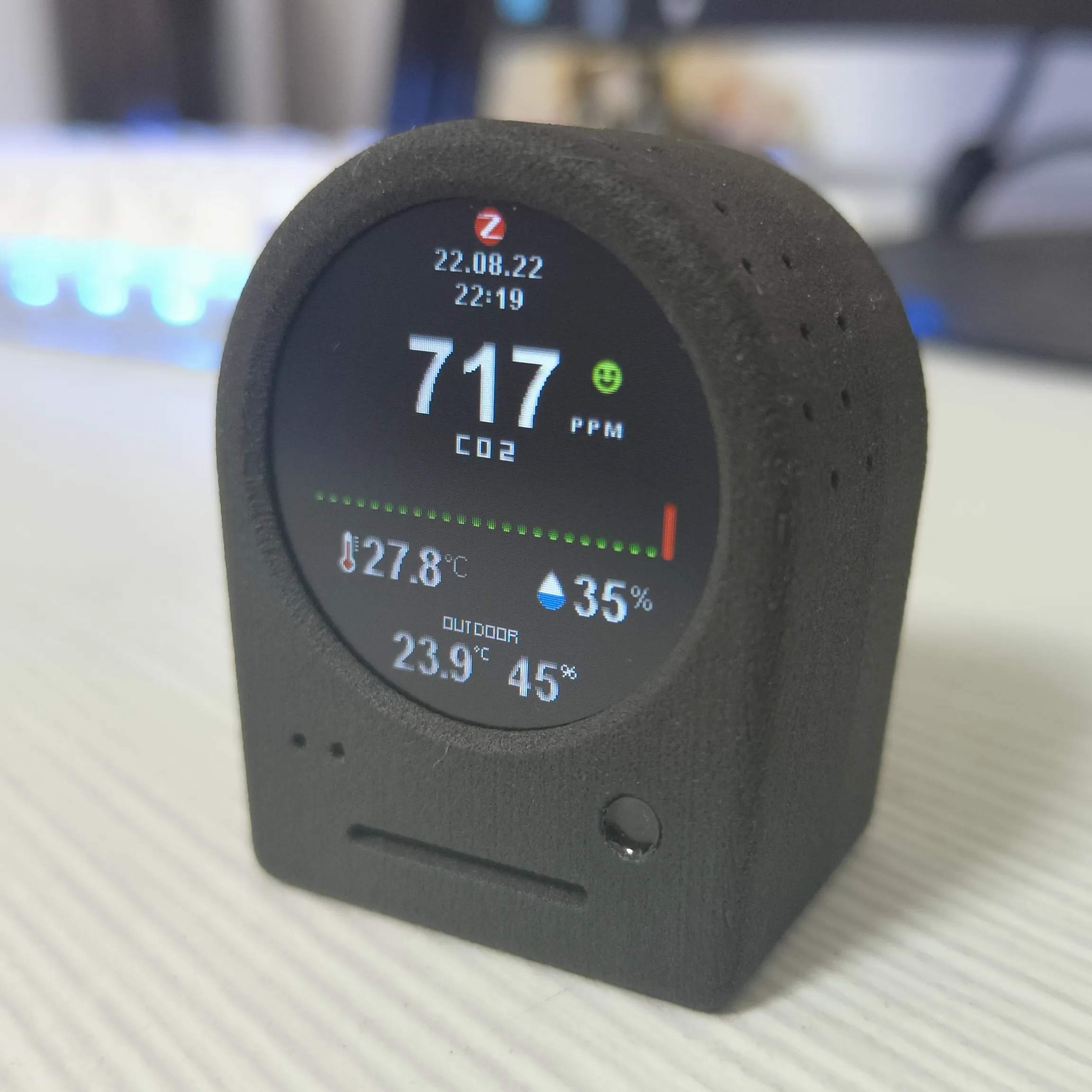 Room sensor, CO2, Efekta, IAQ, ZigBee, air quality, датчик воздуха ...