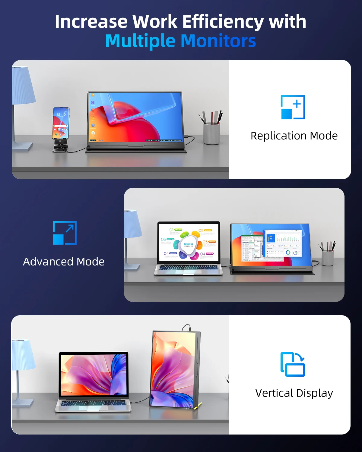 Uperfect 2K ޴  16.0 ġ, 400 Ʈ  10 Ʈ IPS HDR Freesync Eyecare USB C ÷ VESA 1200 : 1 16:10  PC MAC ȭ  