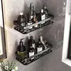 Wall Hanging Corner Rectangular Rack Bathroom Shelf Towel Rack Shelves Wall Shower  Shampoo Rack No Drill Shelf Tripod 2