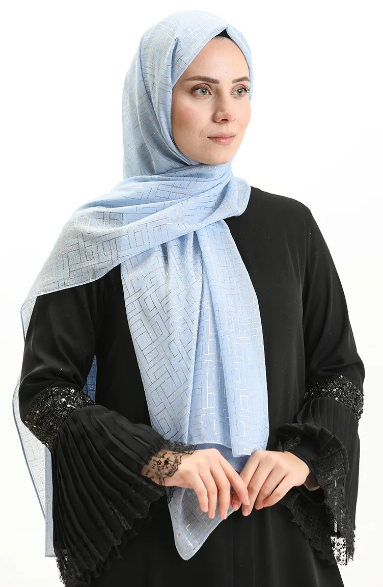 Haiti Leaf Shawl Hijab Evening Dress Women Muslim Fashion Casual Bonnet Summer Clothing Woman Comfortable Standard Turkish