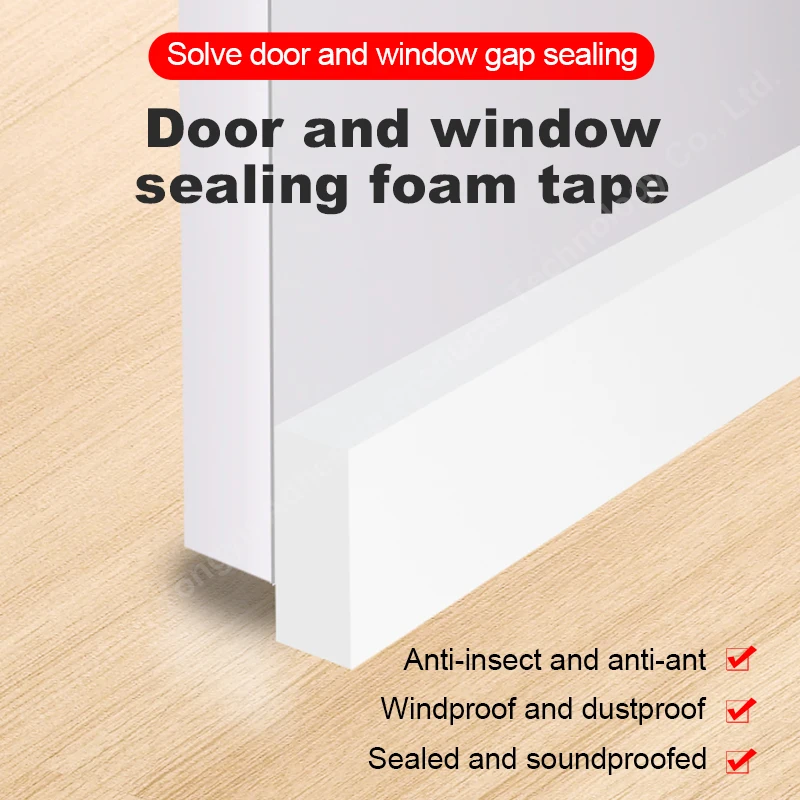 EVA 폼 테이프 자체 접착 충격 방지 방습 방부제 단면 테이프 씰 마찰 보호 폼 접착 테이프