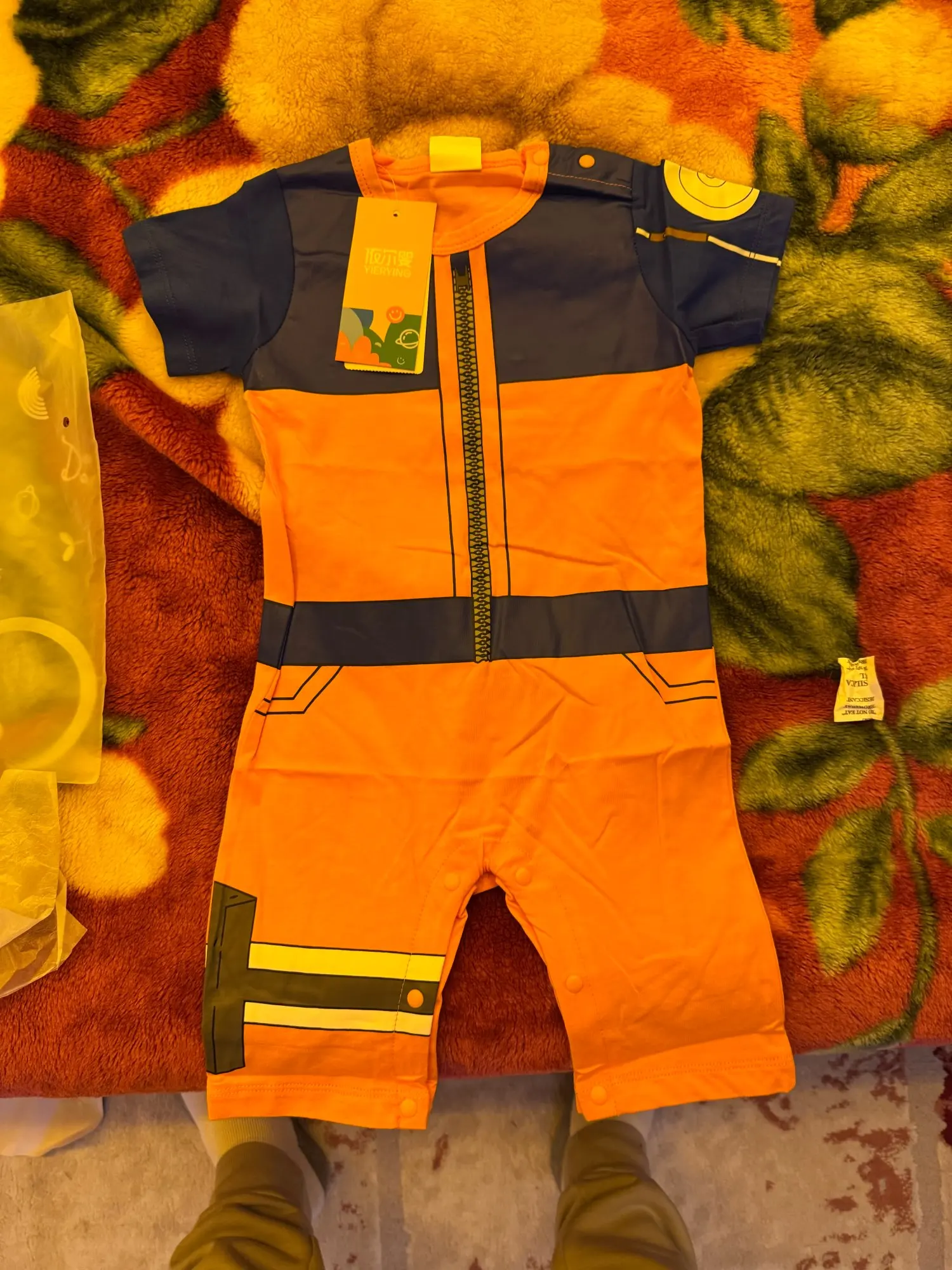 Newborn Anime Cosplay Romper – Baby Bodysuit Costume (Kakashi, Akatsuki, Chopper, Zoro, Vegeta)