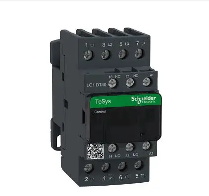 

Лифт LC1DT40B7C LC1DT40B7 TeSys Deca контактор-4P(4 NO) - AC-1 - = 440 В 40 A - 24 В AC 50/60 Гц катушка