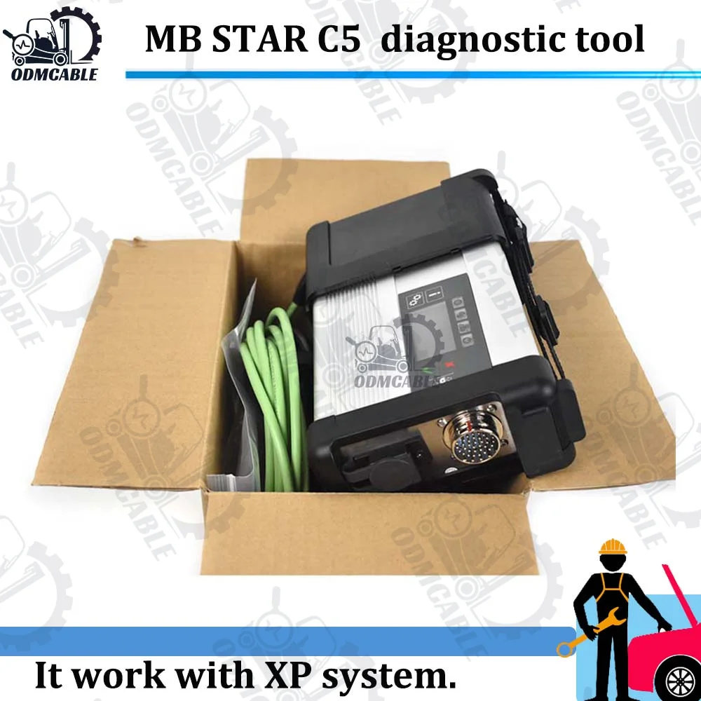 

CarScan 2023 MB Star C5 Sd Connect C5 Wifi PK C4 Multiplexer Software SSD Super Compact 5 For Bz Truck Car Diagnostic Tool