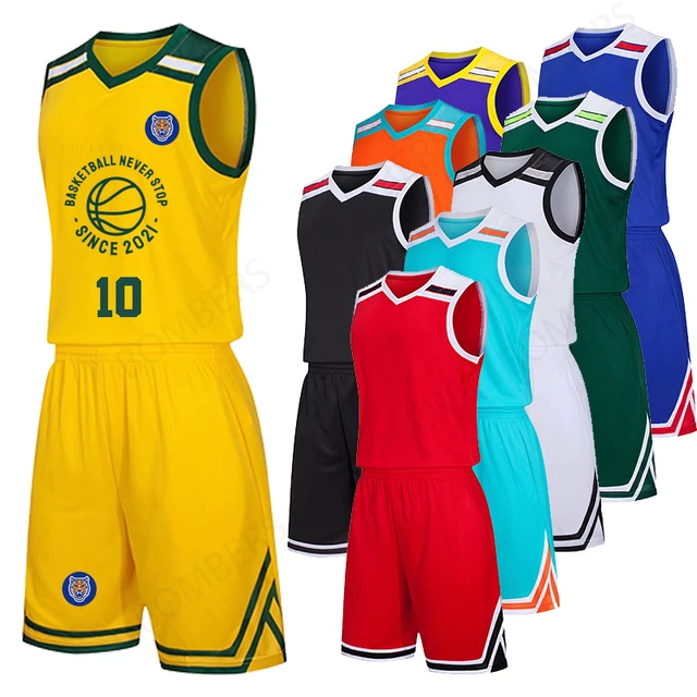 Custom 2021 Men College Basketball Jerseys Uniforms Sport Kit Clothing  Youth College Basketball Jersey Sets Shirts Shorts Suit - Basketball Set -  AliExpress