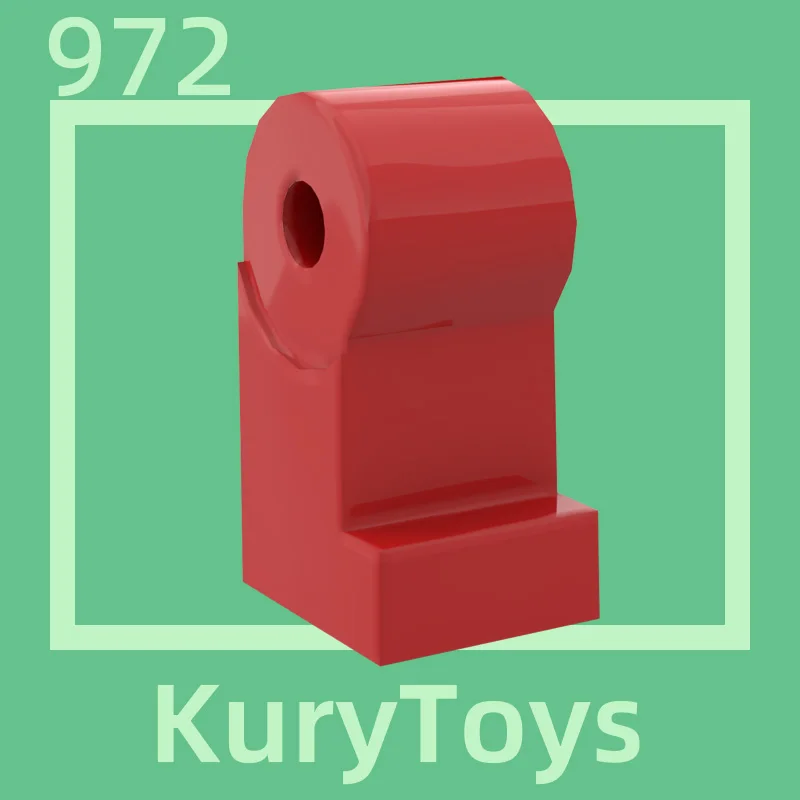 Kury Toys DIY MOC For 972 #100pcs Building block parts For Body Part Leg, Left