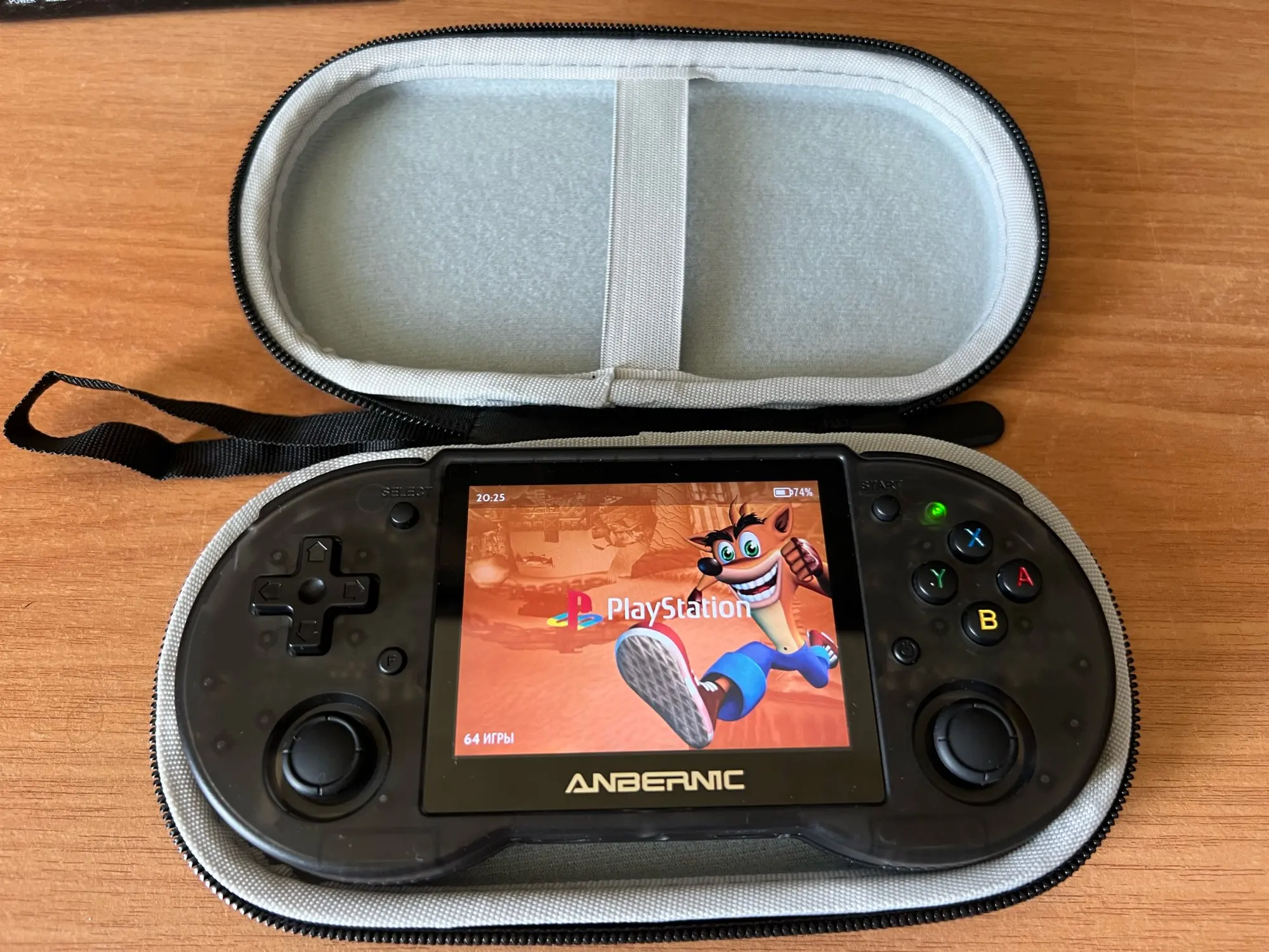 Console Portable ANBERNIC RG353P 3,5", Android Linux, HDMI, 64Go, 4400 Jeux, Nouvelle Collection - Plus de 4400 Jeux HD sur Console Portable HDMI Android Linux RG353P 3,5", 64 Go. photo review