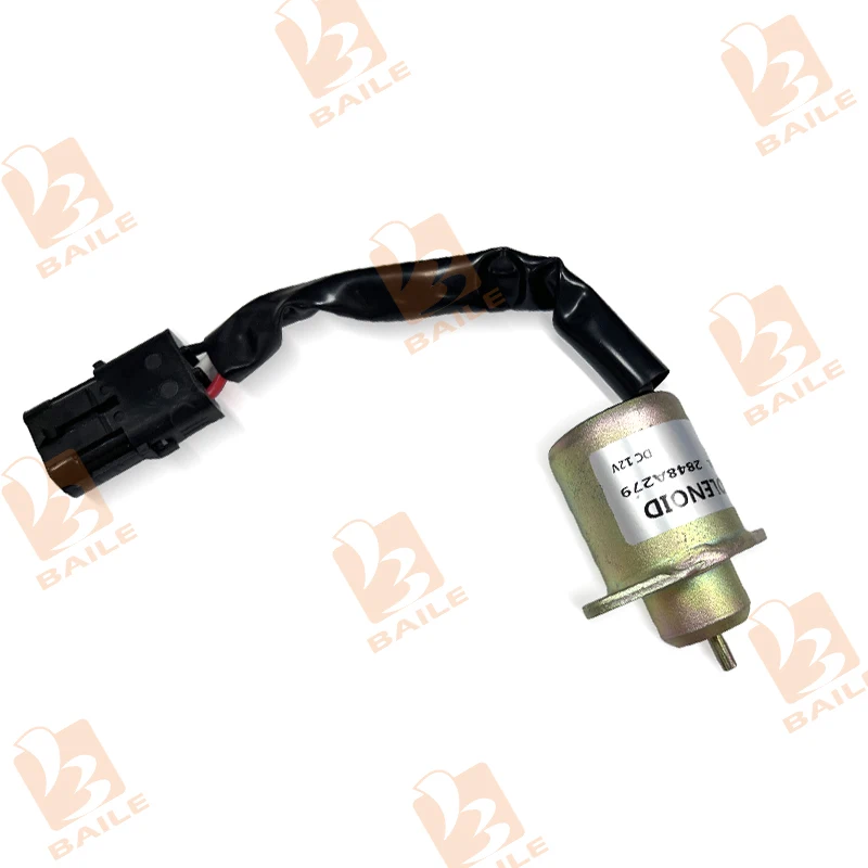 

2848A279 12V Fuel Shut Down solenoid For Perkins 700 Series SA-4934-12