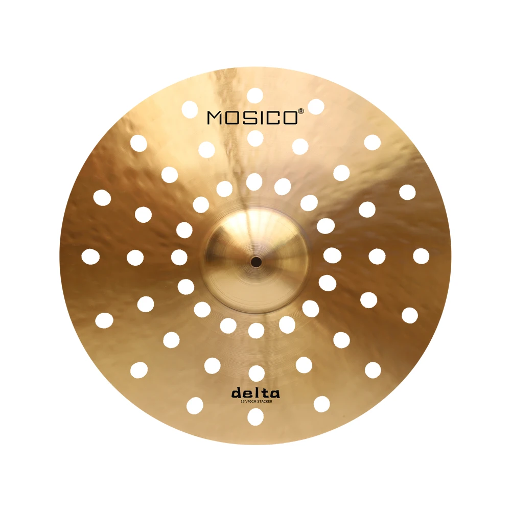 18" Professional O-zone Cymbal Bronze Alloy Effect Crash Cymbal For Drummer