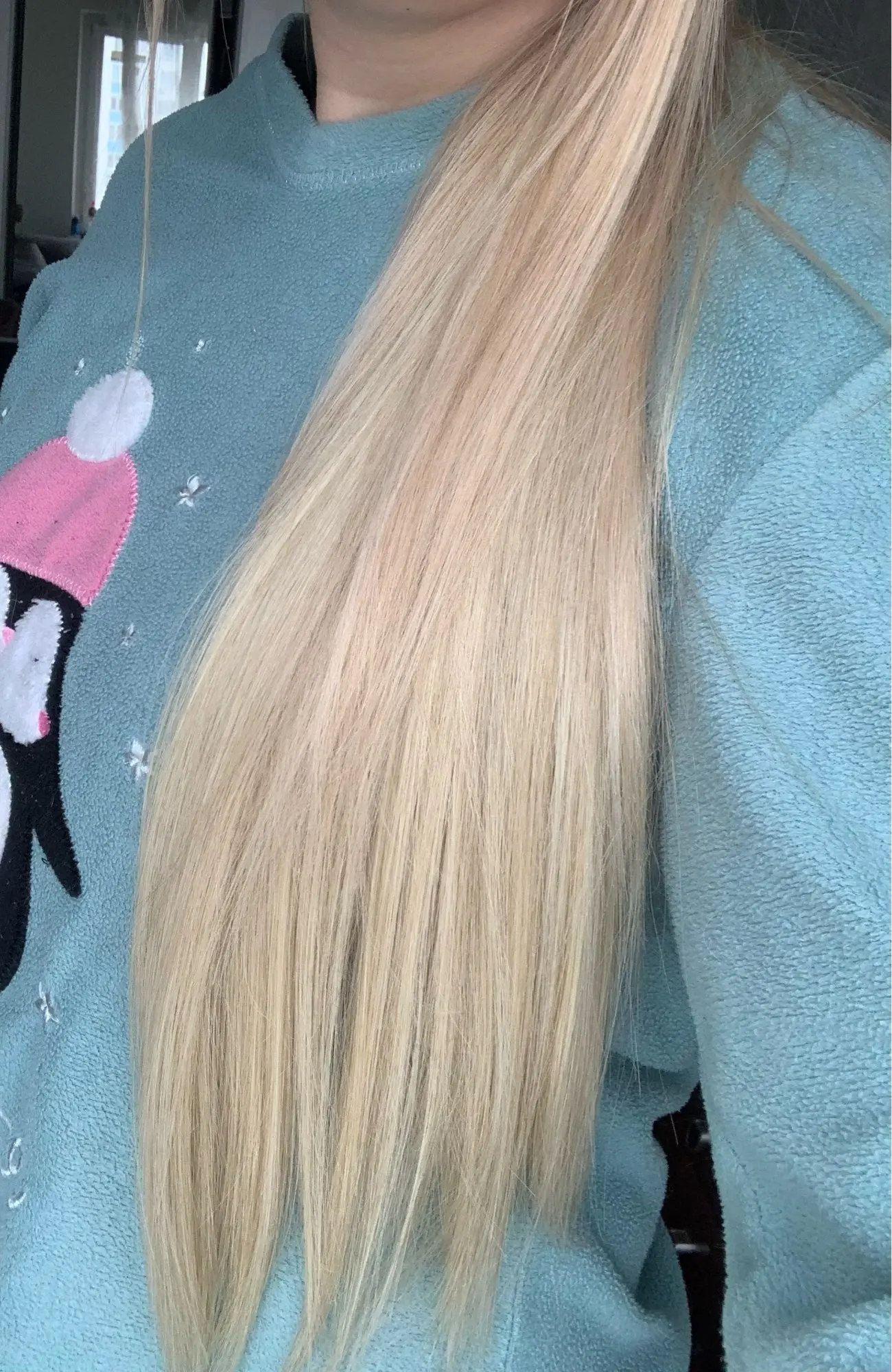 Lisix Synthetic Clip In Hair Extensions (5 Clips) photo review