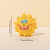 Cute Squeaky Pet Dog Interactive Chew Halloween Toy Puppy Bite Resistant Thorn Tooth Cleaning Toy Molar Chew Toys for Dogs Suppl 5